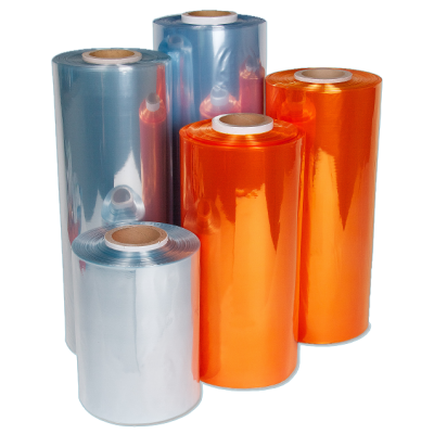 Màng co PVC Cuộn Ống (trong và các loại màu)