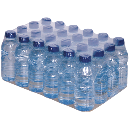 màng co pe bọc nước suối